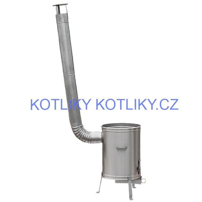 Nerezová kotlina 33 cm LUX