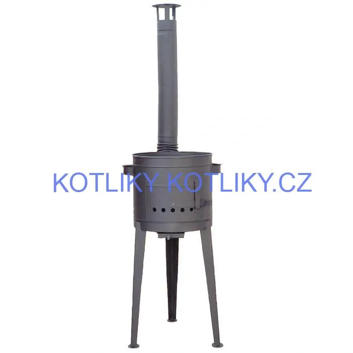 Vysoká kotlina 42 cm (1,5 mm) HODO + žáruvzdorná barva PLUS 600
