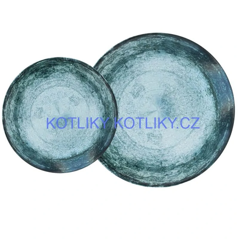 Souprava keramických talířů 18 ks BLUE