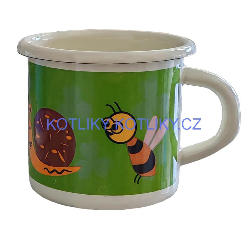 Smaltovaný hrnek 0,4 l