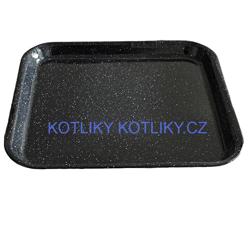 Smaltovaný pekáč na pečení koláčů 41,5 cm JUMBO