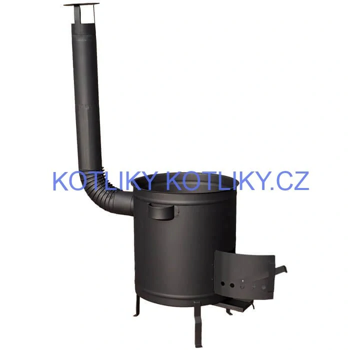 Silnostěnná kotlina 42 cm (2 mm) STRONG + žáruvzdorná barva Plus 600