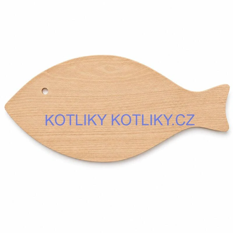Dřevěné prkénko na krájení a servírování Ryba 36 × 16 × 1,5 cm