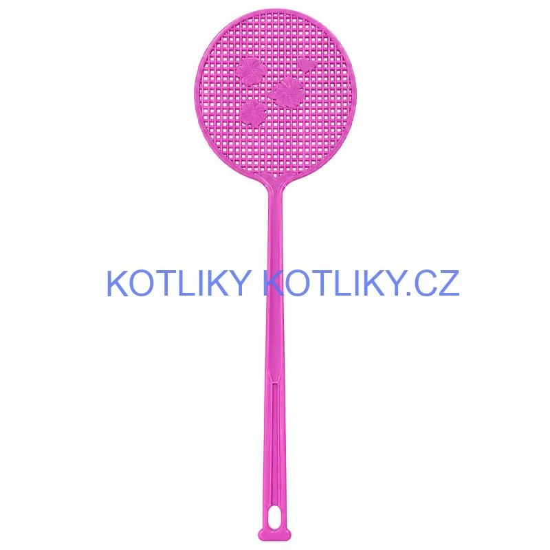 Plastová plácačka na mouchy 49 cm – různé barvy