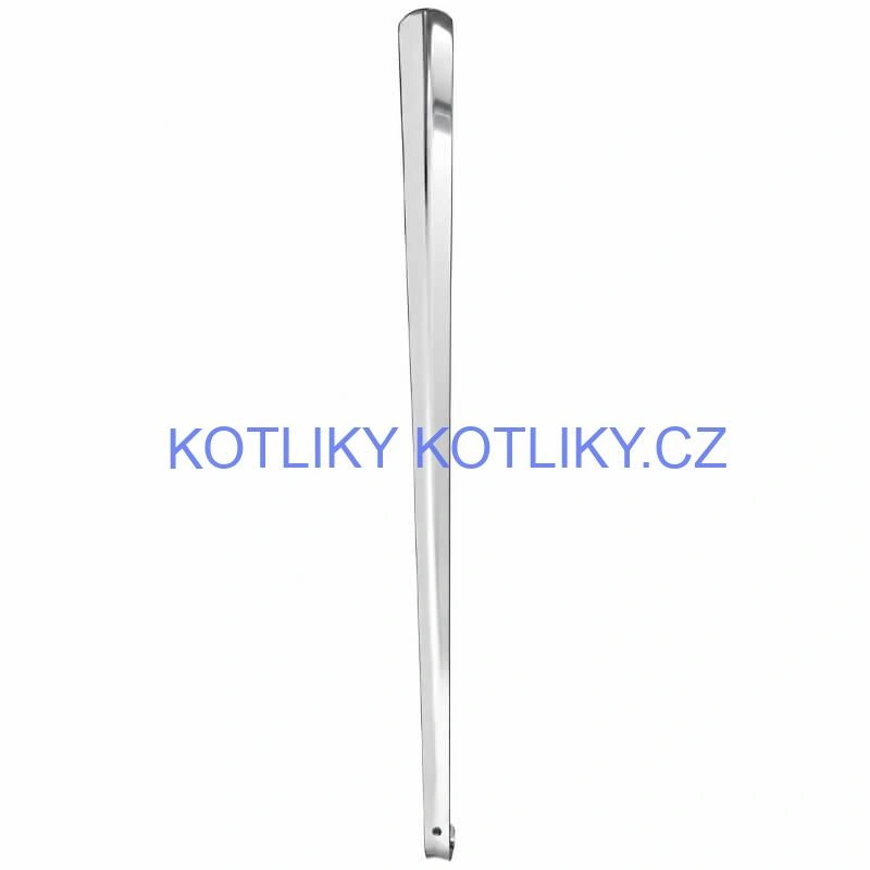 Kovová lžíce na boty 80 cm – extra dlouhý kovový obouvák