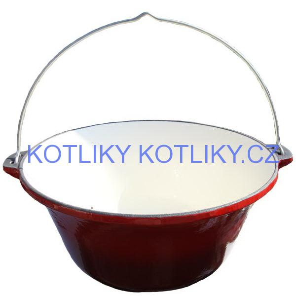 Litinový kotlík 10,8 L - smaltovaný povrch