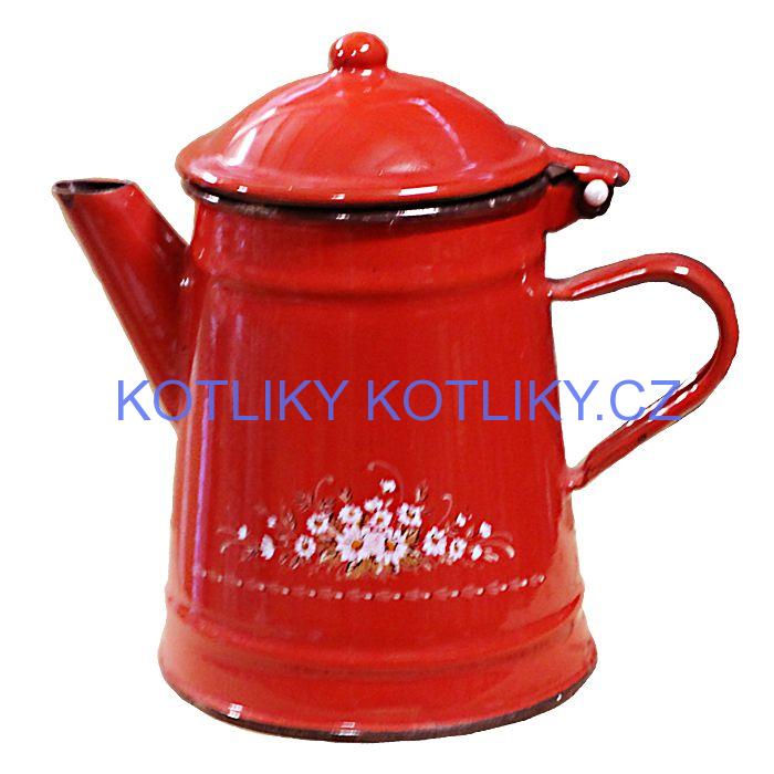 Smaltovaná konvice 1 L DEKO