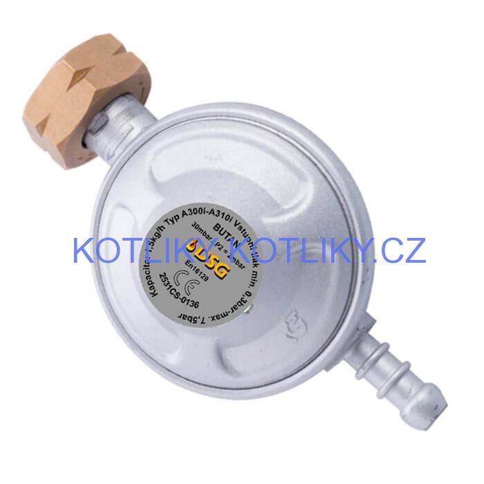 Regulátor tlaku plynu 30 mbar UNI