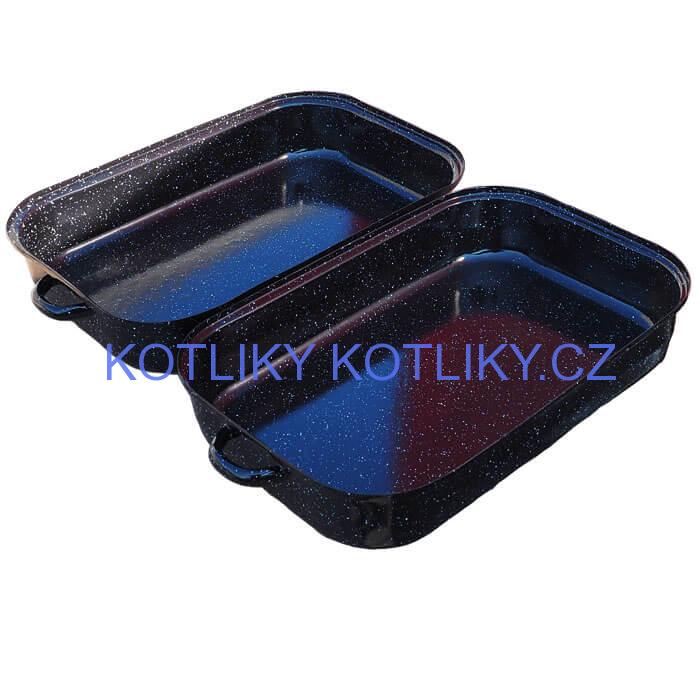 Smaltovaný pekáč 40 x 25 cm DUO