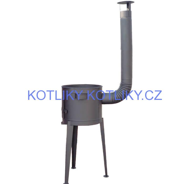 Vysoká kotlina 36 cm + žáruvzdorná barva
