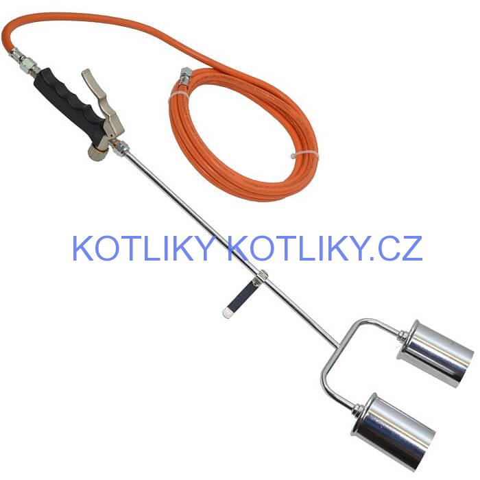 Dvou-hořák 45 kW na propan-butan