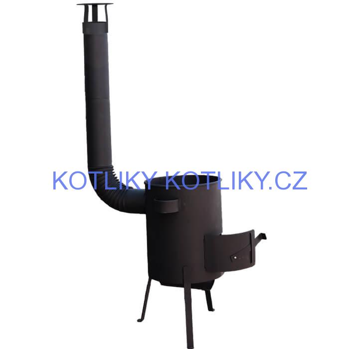 Kotlina 45 cm s žáruvzdornou barvou PLUS 600 4 MM