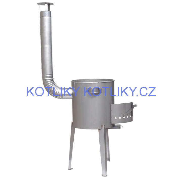 Nerezová kotlina pod kotlíky 45 cm LUXUS