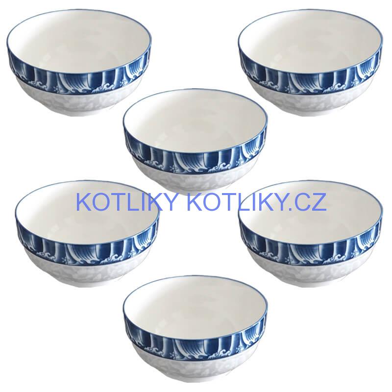 Keramické misky na servírování guláše 15 cm 6 ks