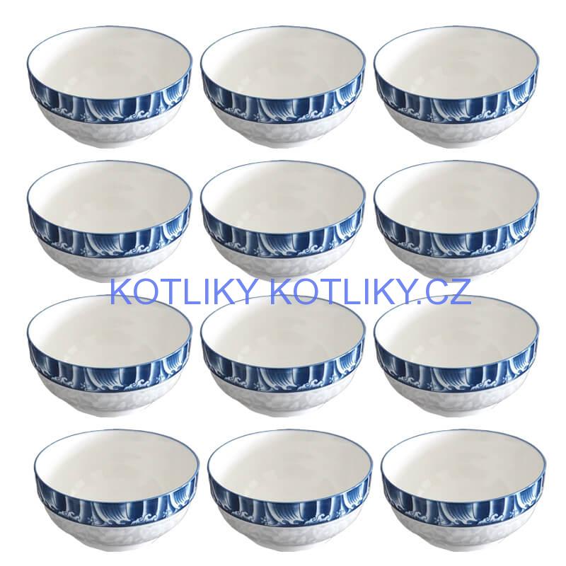 Keramické misky na servírování guláše 15 cm 12 ks
