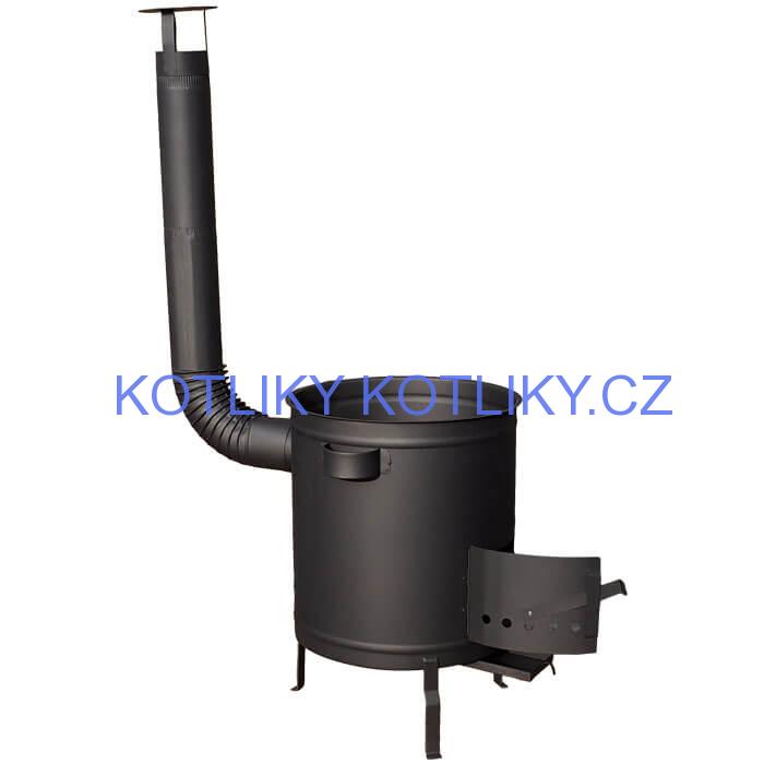 Silnostěnná kotlina 53 cm (1,5 mm) STRONG + žáruvzdorná barva Plus 600