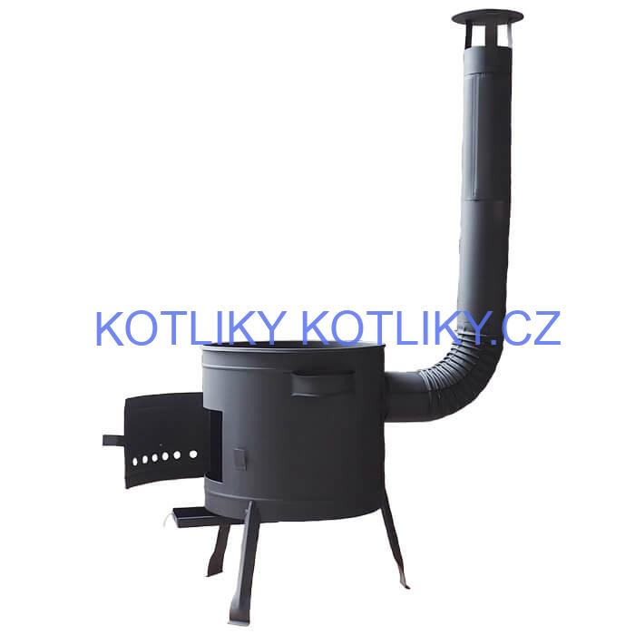 Hrubostěnná kotlina 42 cm (1,5 mm) BALKY STRONG + žáruvzdorná barva Plus 600