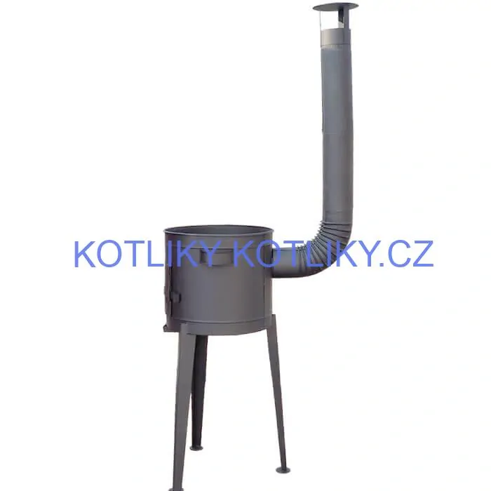 Vysoká kotlina 42 cm (1,5 mm) HODO + žáruvzdorná barva PLUS 600