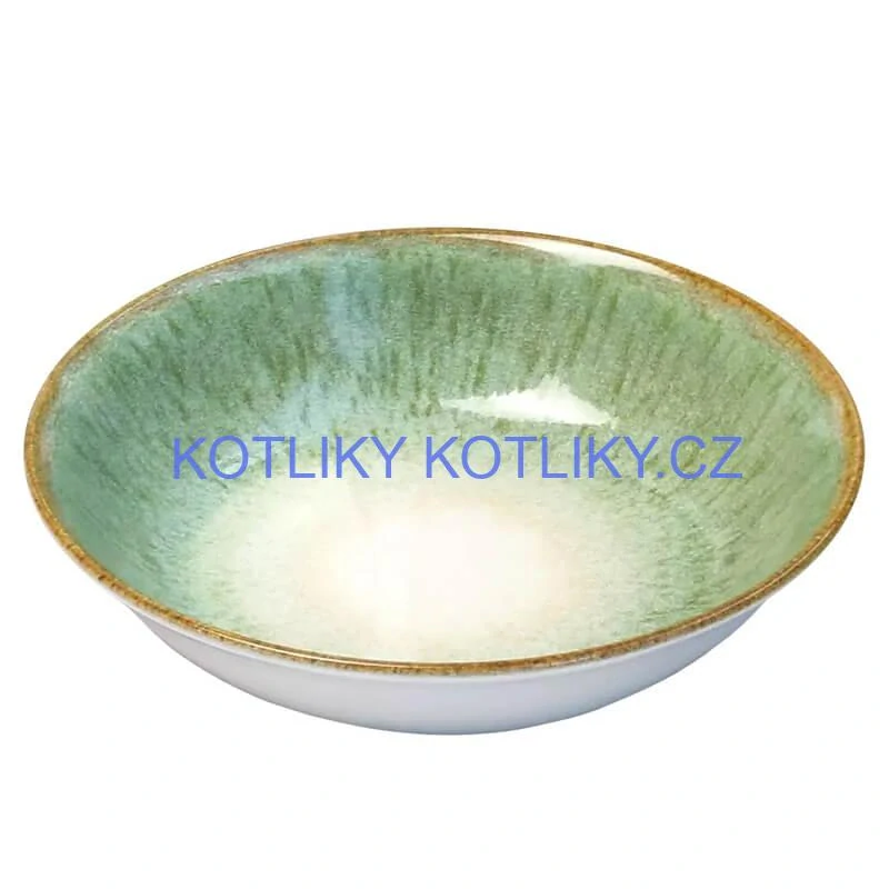 Souprava keramických talířů 18 ks GREEN
