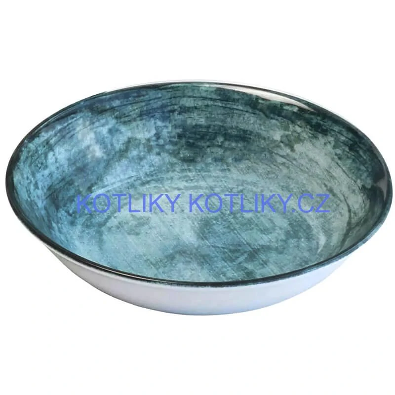 Souprava keramických talířů 18 ks BLUE