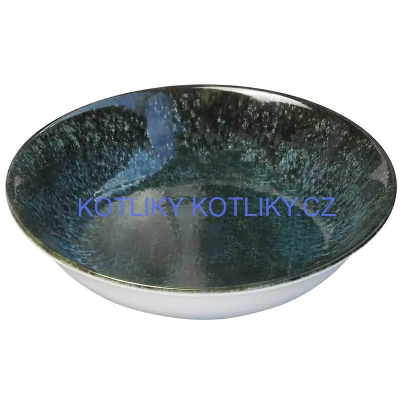 Souprava keramických talířů 18 ks BLACK