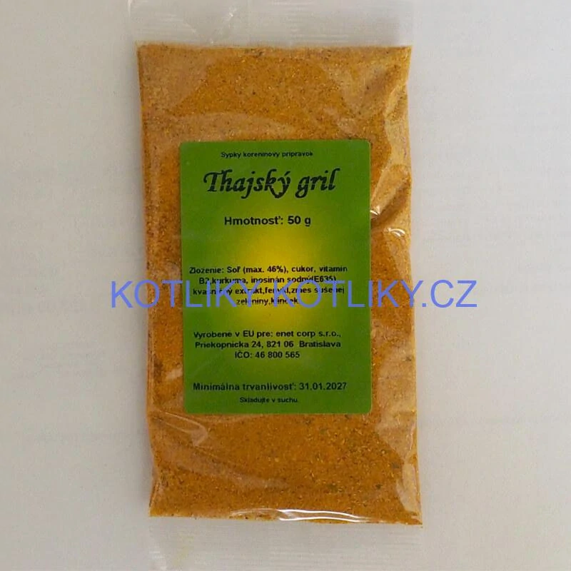 Thajský gril - kořenící směs 50 g