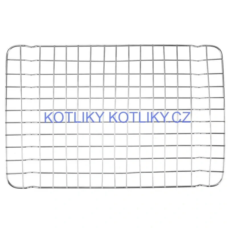 Nerezový rošt na pekáč na grilování a pečení 33 x 22 cm