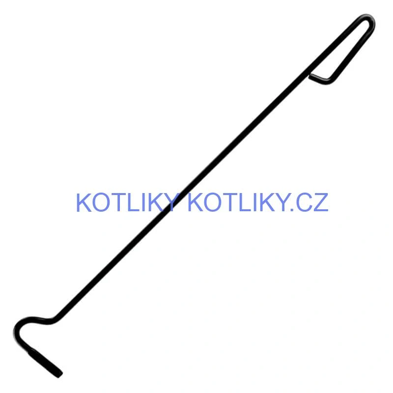 Pohrabáč - háček ocelový 58 cm