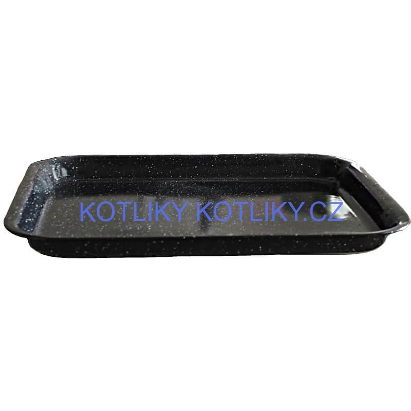 Smaltovaný pekáč na pečení koláčů 41,5 cm JUMBO