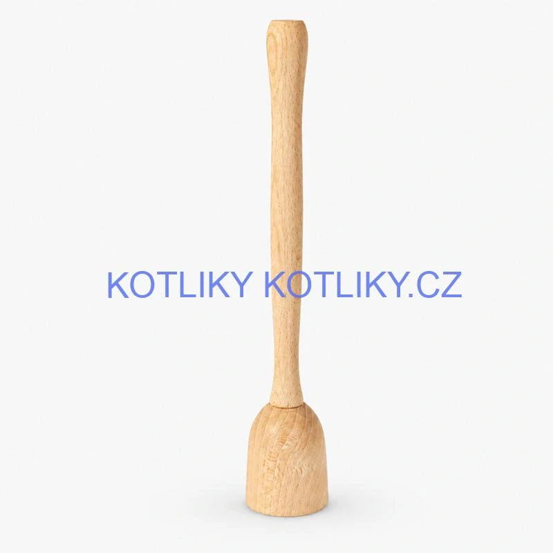 Dřevěný drtič na brambory a zeleninu 30 cm