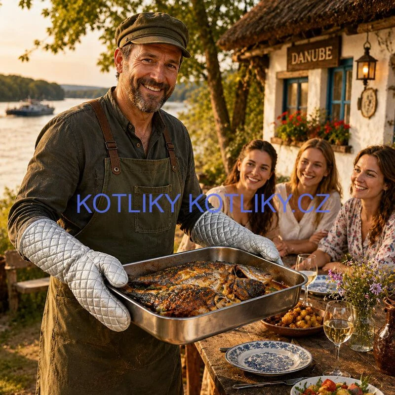 Chňapky stříbrné dlouhé 35 cm — sada 2 ks
