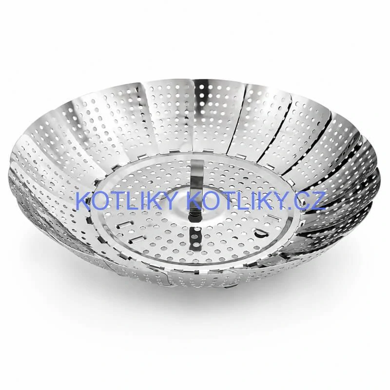 Nerezový skládací pařák 14–23 cm do hrnce