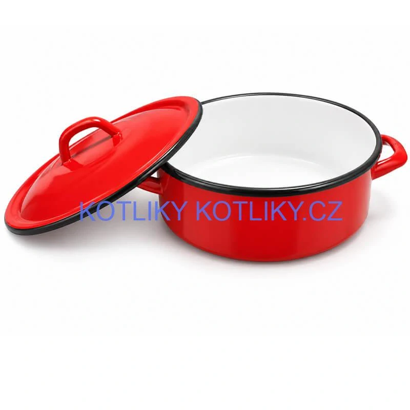 Smaltovaný kastrol FALCO 3,5 l s poklicí