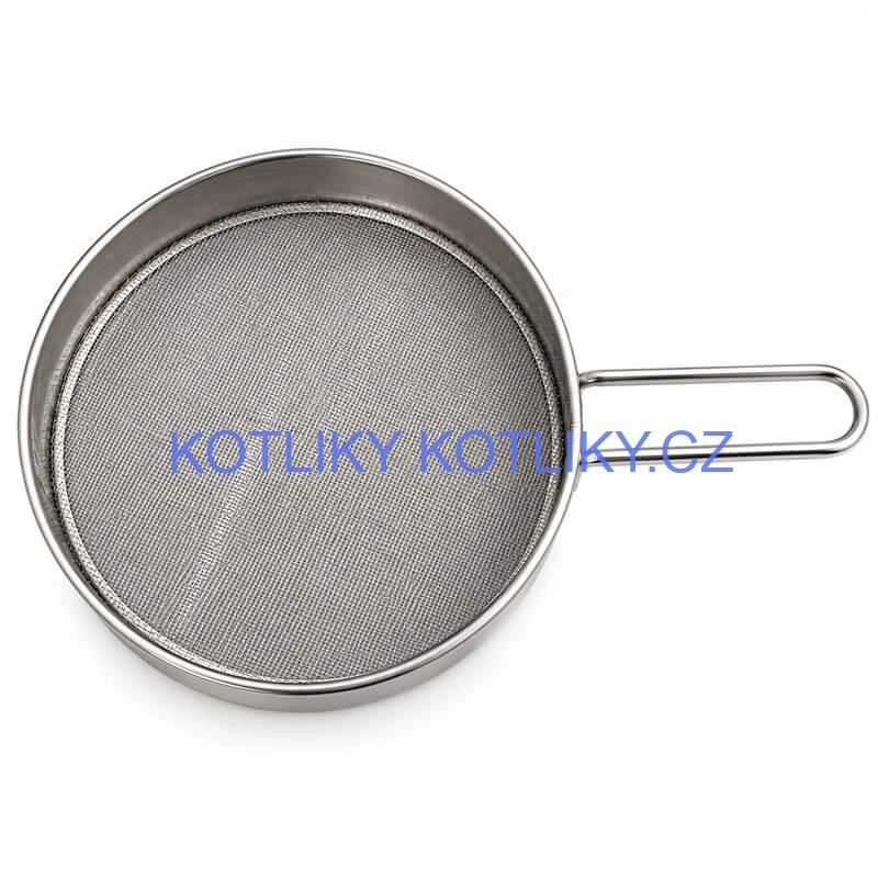 Malé nerezové sítko na cukr