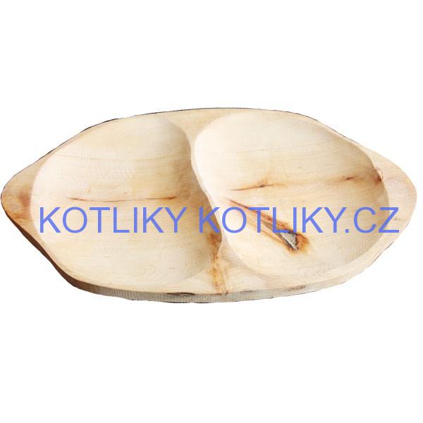 Servírovací dřevěný podnos