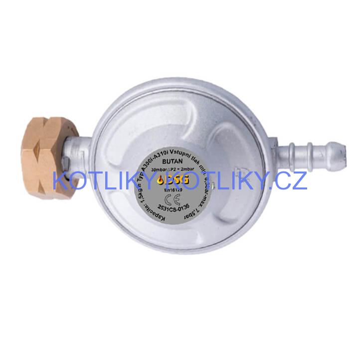 Regulátor tlaku plynu 30 mbar UNI