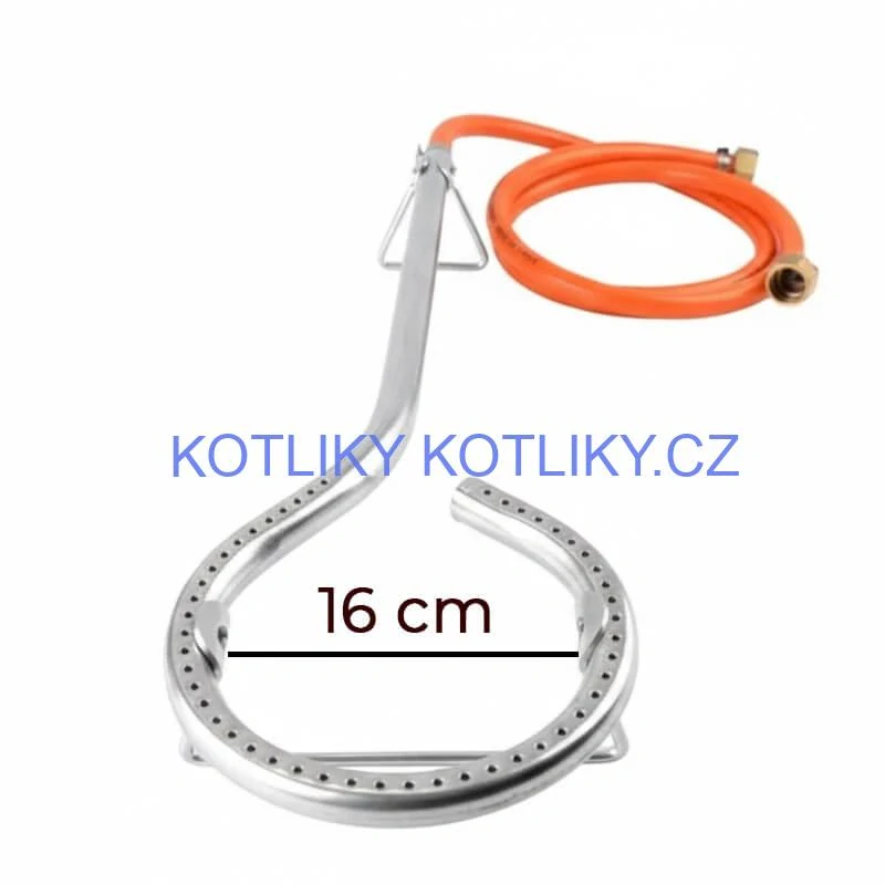 Plynový hořák na bombu 16 cm - 2,2 kW, regulace výkonu, s nožičkami