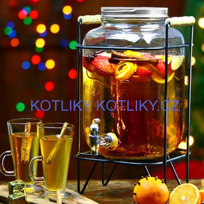 Džbán na nápoje s kohoutkem 4 L