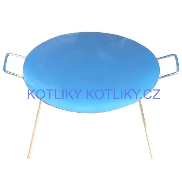 Nerezová pánev s nožičkami 55 cm BBQ