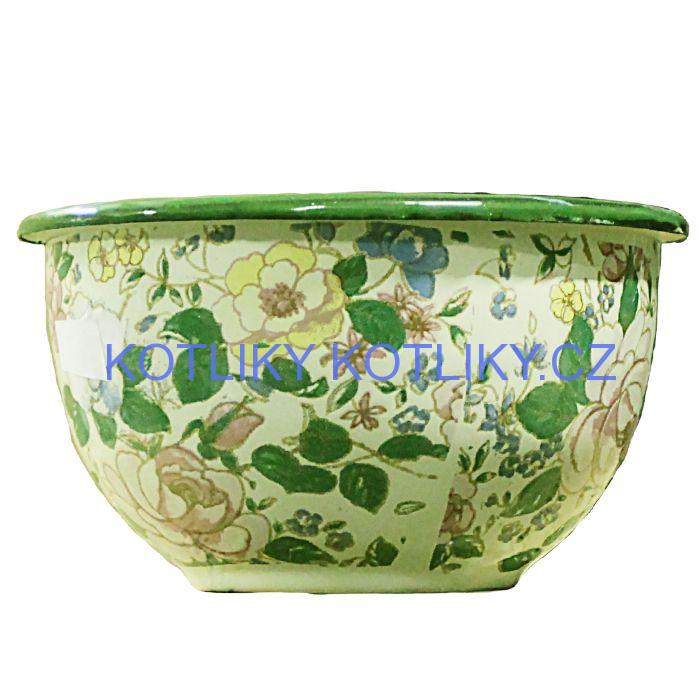 Smaltovaná vzorovaná miska 15 cm DECOR