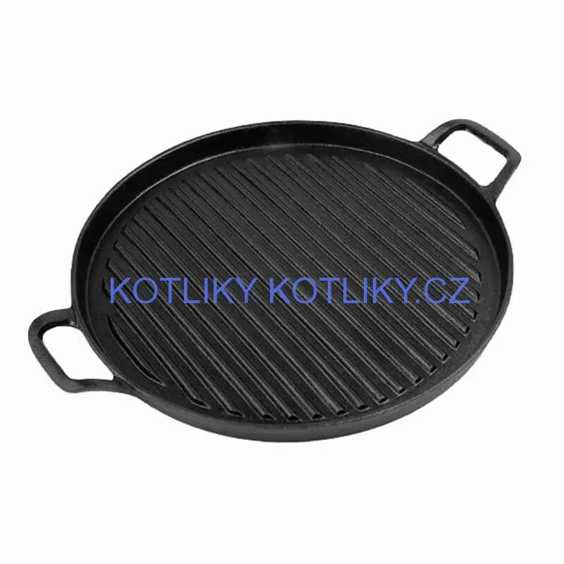 Litinová pánev na grilování 31 cm BBQ