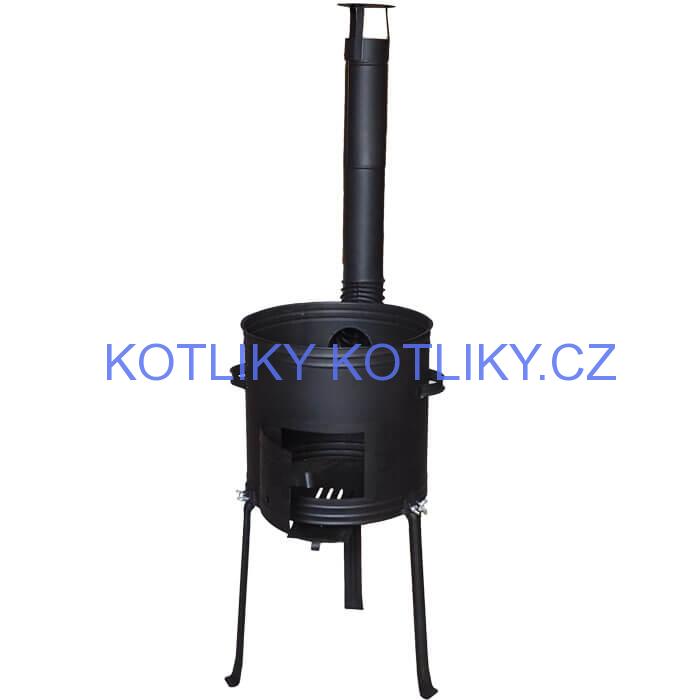 Kotlina 39 cm, vysoká + žáruvzdorná barva Plus 700