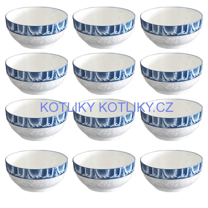 Keramické misky na servírování guláše 15 cm 12 ks