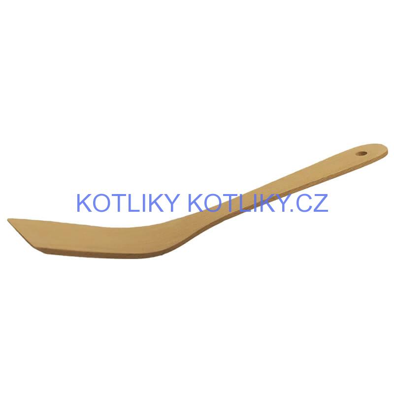 Lopatka ohnutá dřevěná 31 cm