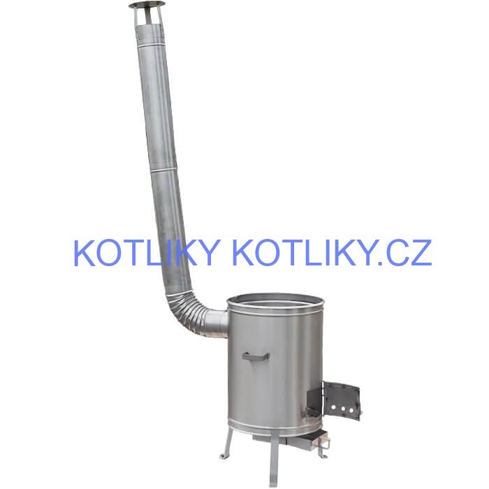 Nerezová kotlina 39 cm LUX