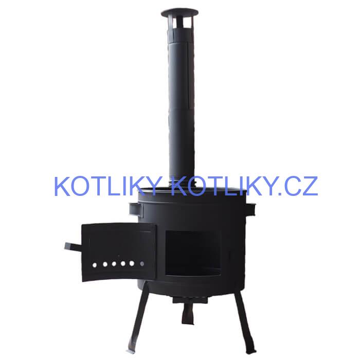 Hrubostěnná kotlina 42 cm (1,5 mm) BALKY STRONG + žáruvzdorná barva Plus 600