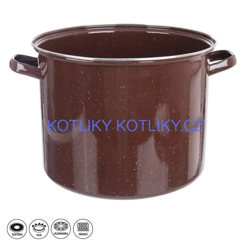 Hrnec hrubostenný smaltovaný + poklice 20 l FALCO + pepř na guláš - sladké 100 g