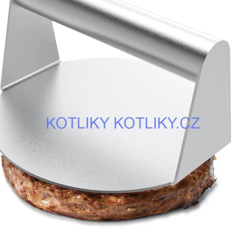 Nerezový lis na maso 14 cm HAMBURGER