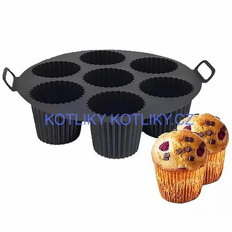 Forma na muffiny do horkovzdušné fritézy 7 x