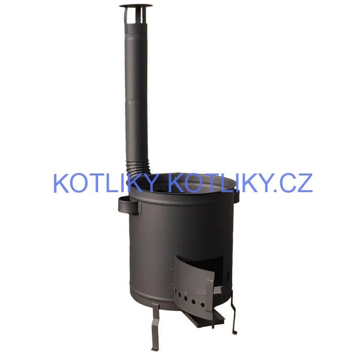 Silnostěnná kotlina 56 cm (1,5 mm) STRONG + žáruvzdorná barva Plus 600